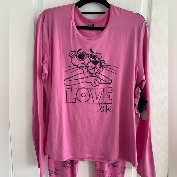 Brand New Pink Panther PJ set - Picture 4 of 9